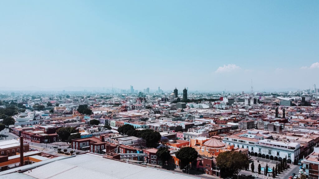 vista de Puebla